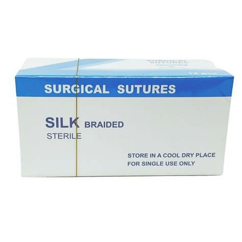 Suture Silk Braided
