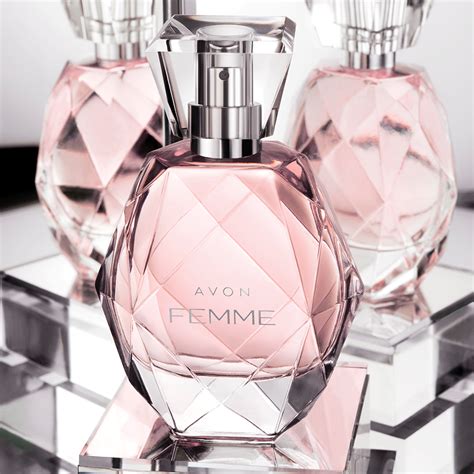 Avon's line of women's fragrances has everything from perfume and body spray to fragrant body lotion and shower gel. Femme Avon perfume - a fragrance for women 2014