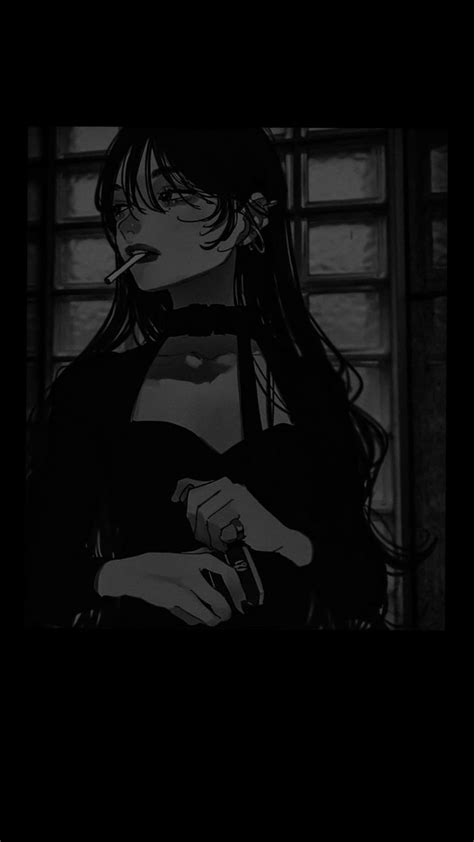 Discover Black Aesthetic Anime Wallpaper Best In Cdgdbentre Hot Sex