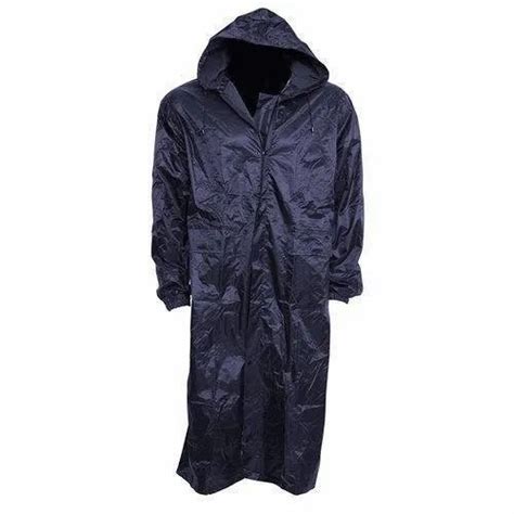 Plain Black Polyester Long Raincoat Size Free Size At Rs 180 In New Delhi
