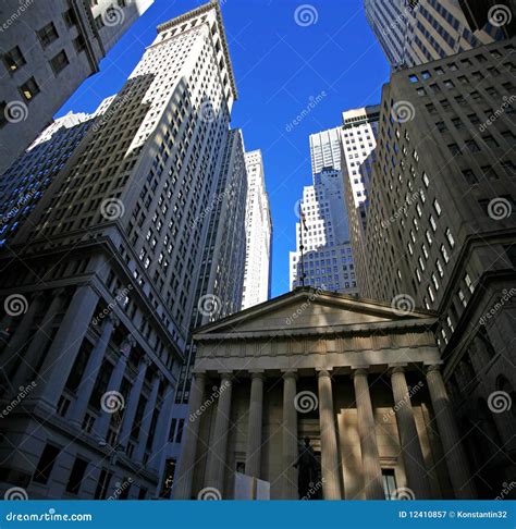 Wall Street Skyscrapers In Manhattan Editorial Photography Image Of