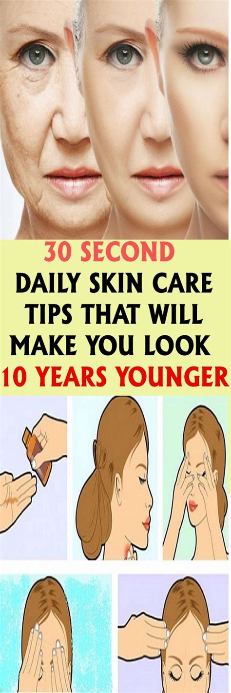 30 Second Daily Skin Care Tips That Will Make You Young Always Health