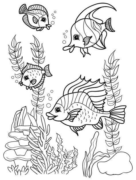 Coloriage Poisson à Imprimer Sur Coloriageenfantcom