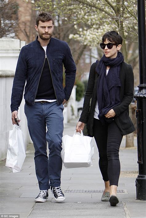 Jamie Dornan And Wife Amelia Warner Take Leisurely Stroll Around London