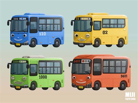 Tayo The Little Bus On Behance