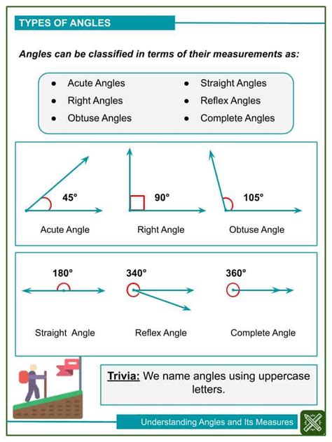 Finding Angle Measures Worksheet