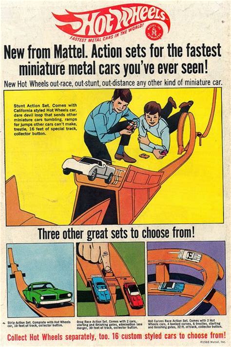 The Original Hot Wheels And The Very First Hot Wheels Ad This One