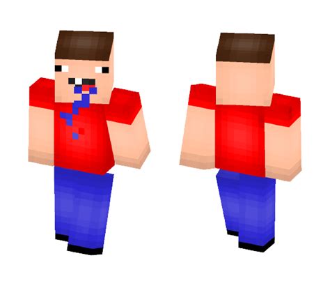 Download A Noob W Drool Minecraft Skin For Free