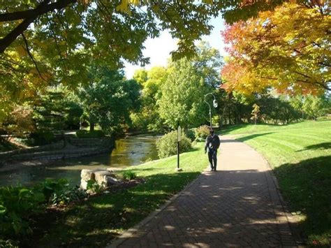 Fall On The Naperville Riverwalk