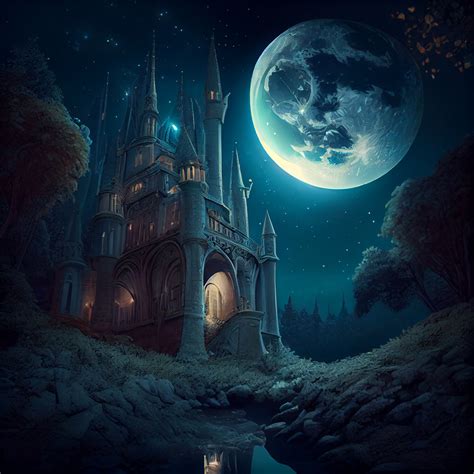 The Moon Castle By Wonderlandartworks On Deviantart