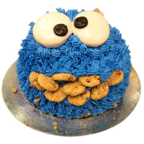 Cookie Monster Cake Customized Birthday Cakes In Nyc