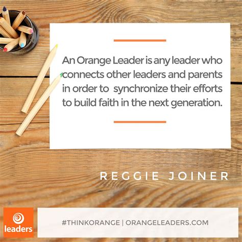 An Orange Leader Is Any Leader Who Connects Other Leaders And Parents
