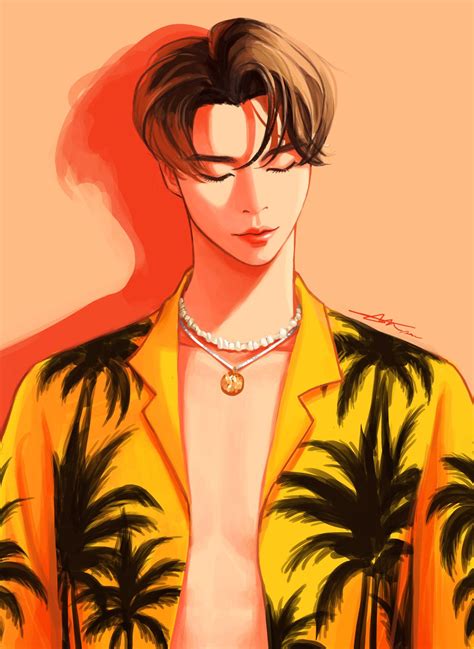 Jaehyun Figure Drawing Practice Nct 127 Johnny Digital Portrait Art