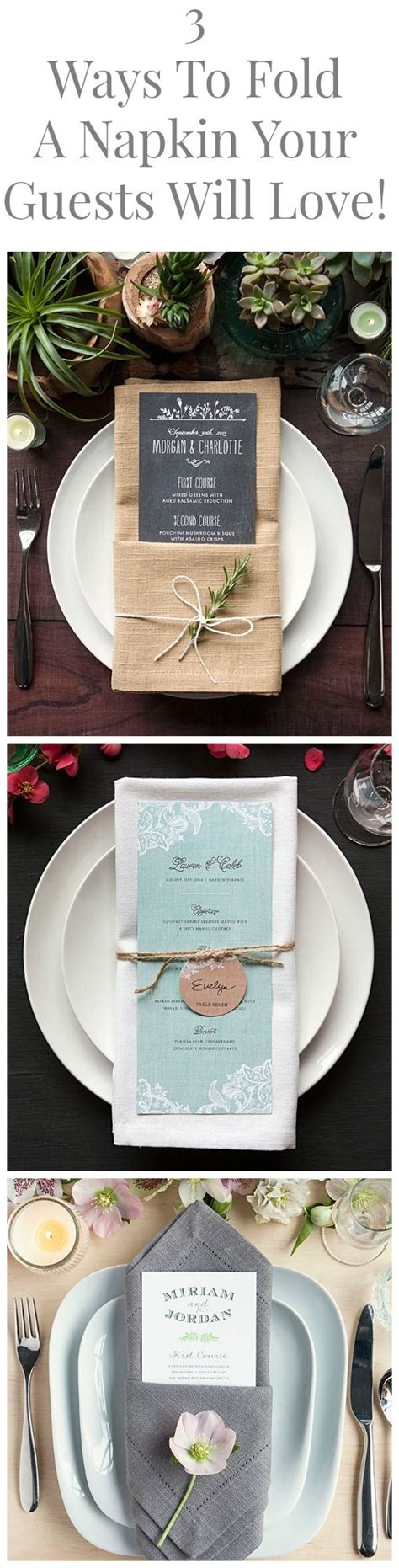 Sure, napkin folding is an art. Napkins, Wedding tables and Dinner parties on Pinterest
