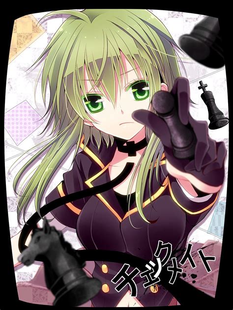 Gumi Megpoid Checkmate Outfit Vocaloid Anime Images Anime