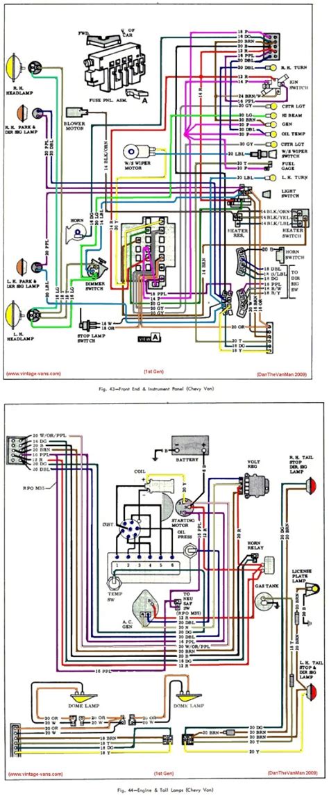 The actual wiring of each system circuit is shown from the point where the power source is received from the battery as far as each ground point. First Gen Color wiring diagram (Here it is !)