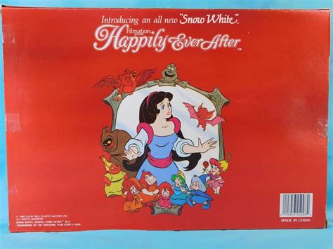1990 Filmation Snow White And The Happily Ever After Figures Nrfb Htf