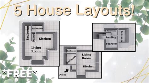 Bloxburg Small 2 Story House Layout