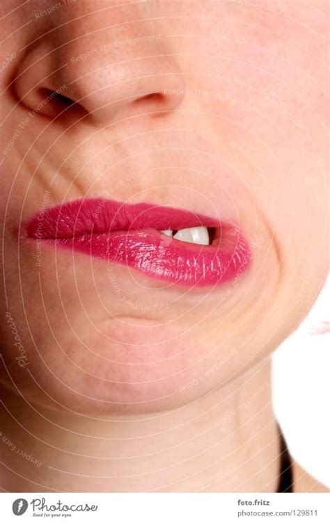 Woman Mouth Twisting Woman Twists Mouth A Royalty Free Stock Photo