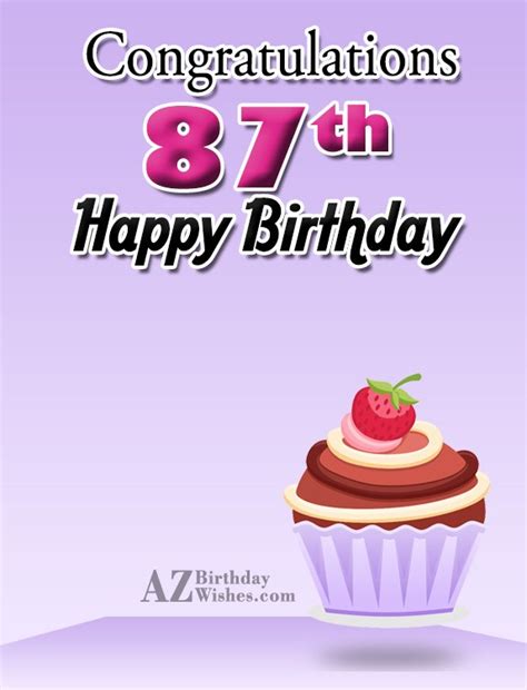 87th Birthday Wishes Birthday Images Pictures