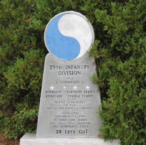 United States Army 29th Infantry Division Blue And Gray City Of