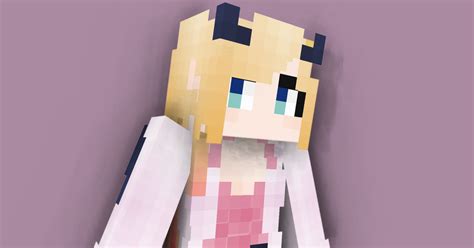 Minecraft 12【vtuber Skin】 癒月ちょこ スキン Mickmickのイラスト Pixiv