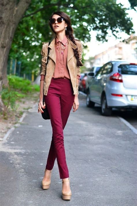 What To Wear With Maroon Pants Female 2023 Guide