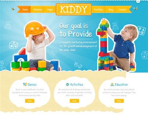 40 Best Wordpress Themes For Kids And Children 2023 Free And Premium