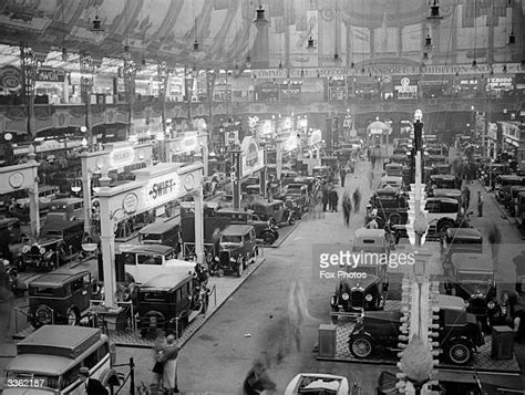 olympia motor exhibition photos and premium high res pictures getty images
