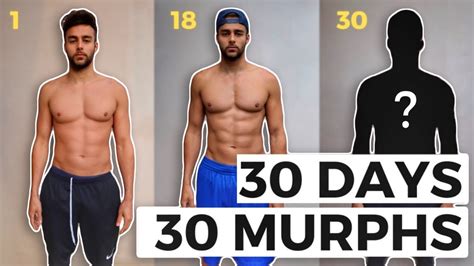 I Did 30 Murphs In 30 Days Body Transformation The Murph Challenge
