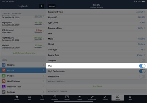 Foreflight 128 Adds Advanced Map And Logbook Features