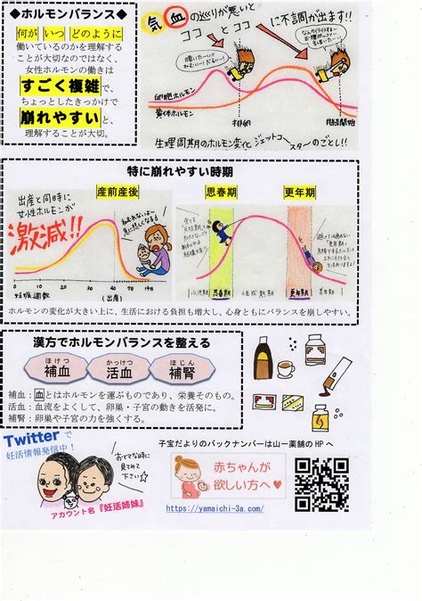 2018年12月号：女性ホルモンの1ヶ月の仕事風景 山一薬舗｜子宝漢方で不妊体質改善を