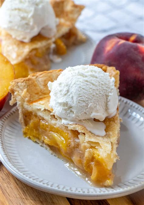 Peach Pie Recipe - Tornadough Alli