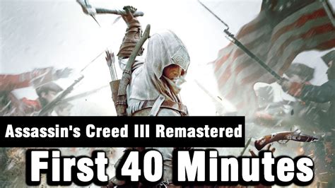 Assassins Creed III Remastered PC Gameplay Sequence 1 Walkthrough YouTube