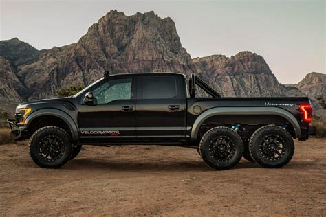2018 Hennessey Ford Raptor 6x6 At Sema When Four Wheels Arent Enough