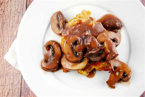 Chicken And Mushrooms With Red Wine Sauce 7 Points