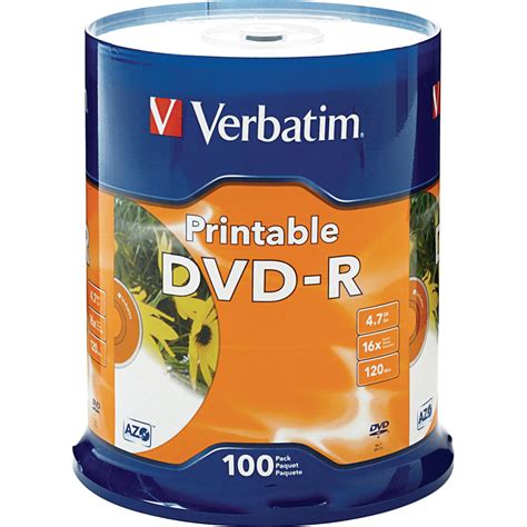 Verbatim Dvd R Inkjet Printable
