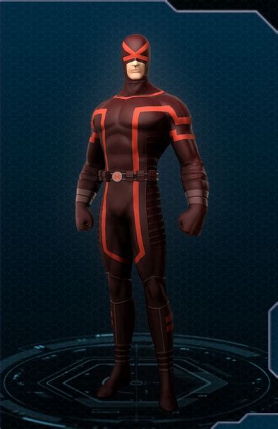 Marvel Heroes Cyclops Marvel Now Costume The Video Games Wiki