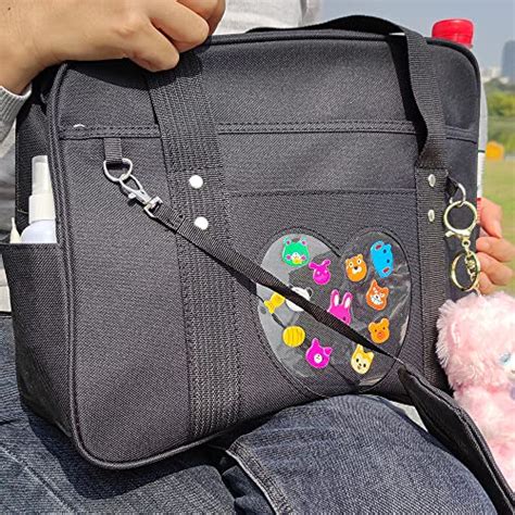Japanese School Bag With Anime Sticker Kawaii Wallet Kawaii Backpack