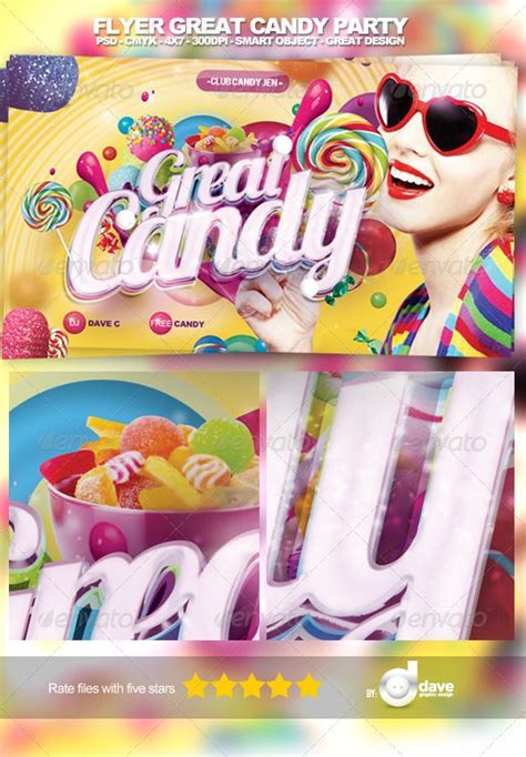Flyer Candy Party Candy Party Fundraiser Flyer Flyer