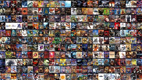 Games Collage Wallpaper Gamesmeta