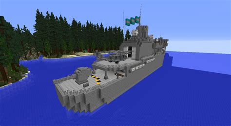 Navy Cruiser Minecraft Map