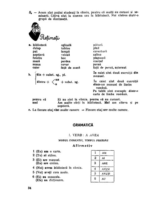 Limbă Română Manual Pentru Studenții Străini Bw1982 Athemit Pagină