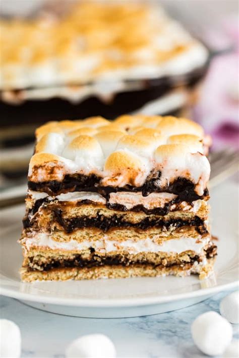Smores Icebox Cake A Quick And Easy Layered Dessert