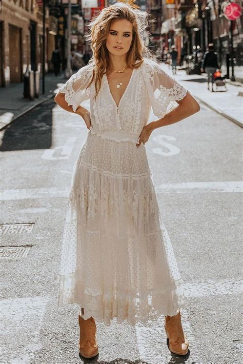 Fashion Clothing Luminous Dawn Lace Gown In 2020 Lace Maxi Dress White Boho Dress Maxi Dress
