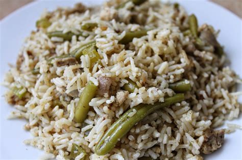 ½ teaspoon jalapeño , chopped. Fancy Food Thoughts : Green Bean Chicken + Rice