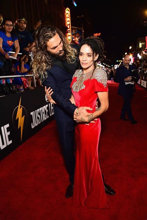 Jason Momoa And Lisa Bonet Bring Their Newlywed Bliss To The Justice