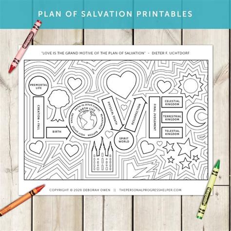 Etsy uses cookies and similar technologies to give you a better experience, enabling things like: Plan of Salvation LOVE Cutouts Coloring Page Download ...