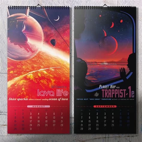 It means, its title is still euro. NASA Exoplanet Travel Bureau Series Calendar 2020