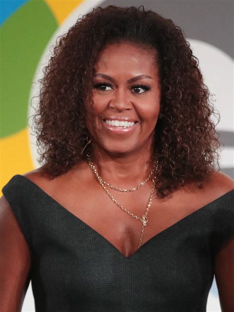 Download Michelle Obama Natural Hair Wallpaper